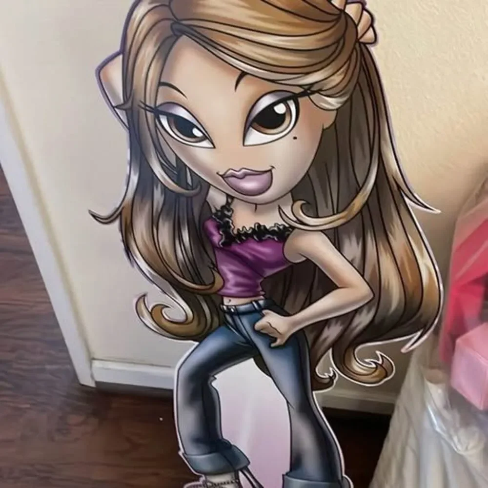 RARE Bratz Cardboard Standup Display 39” Tall New Sealed